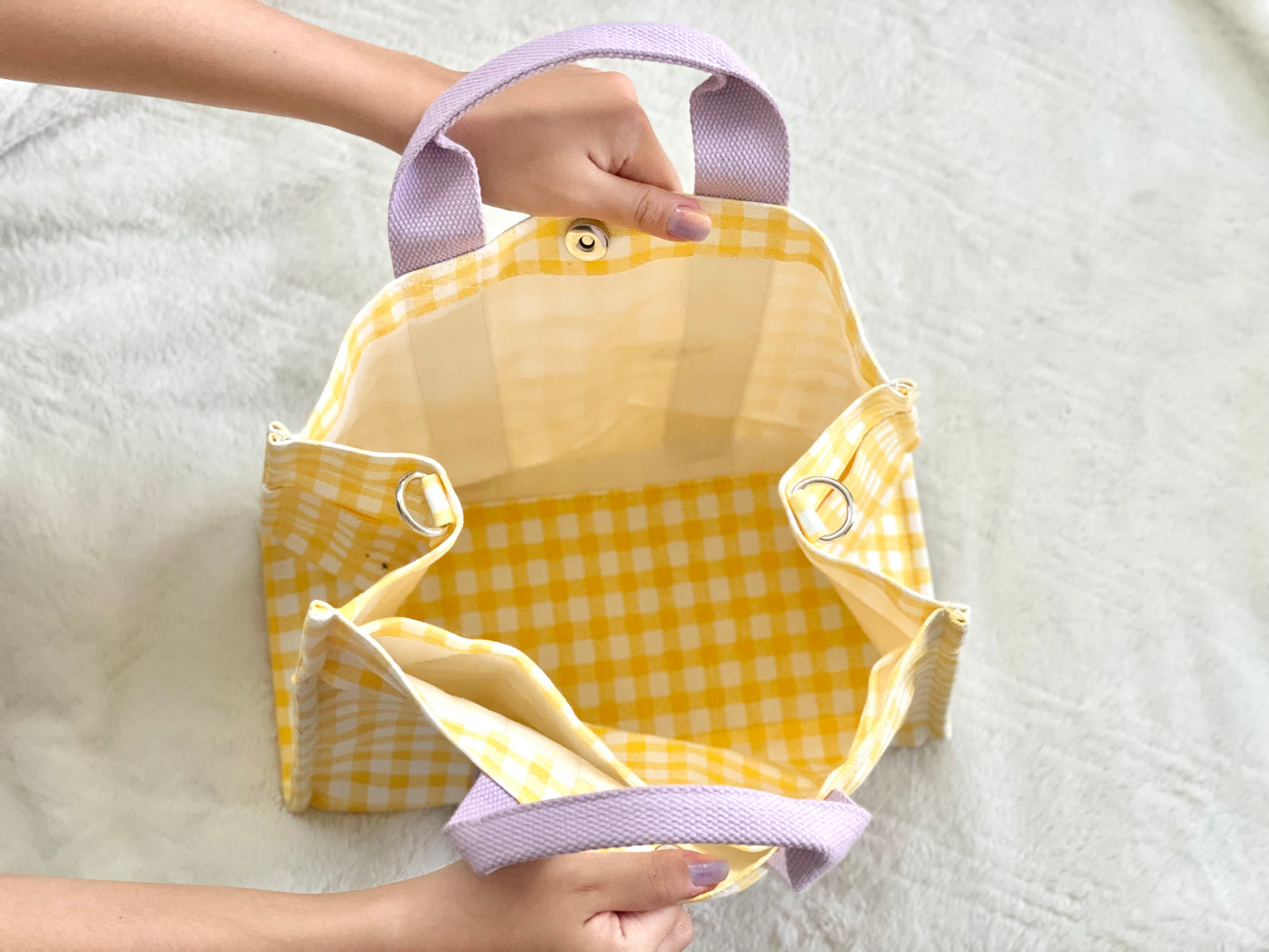 Large Tote Bag - Yellow