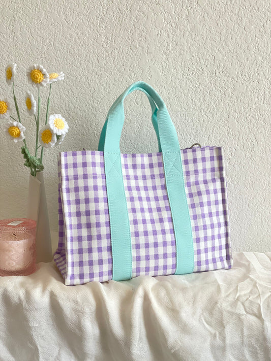 Large Tote Bag - Purple