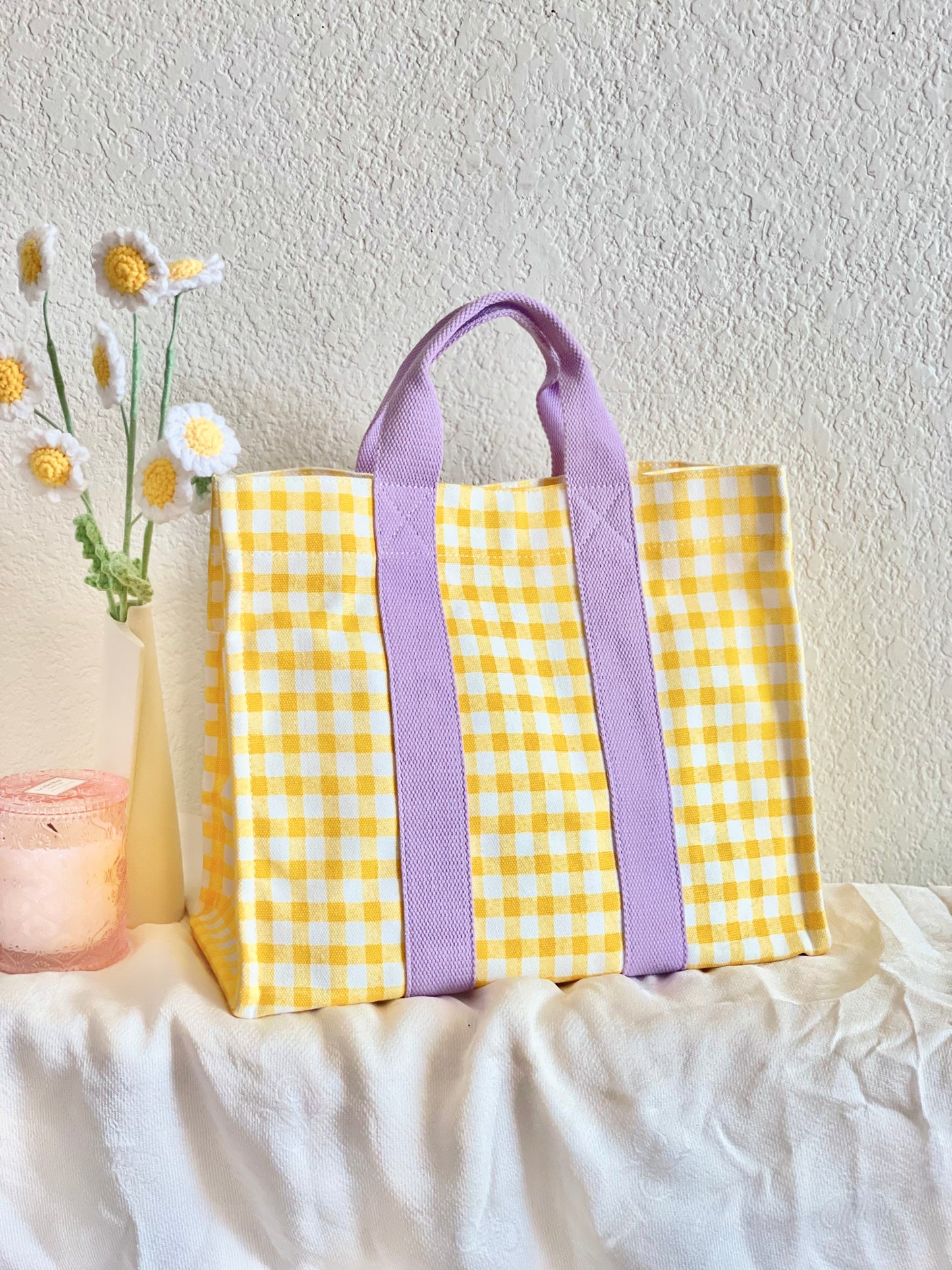 Large Tote Bag - Yellow