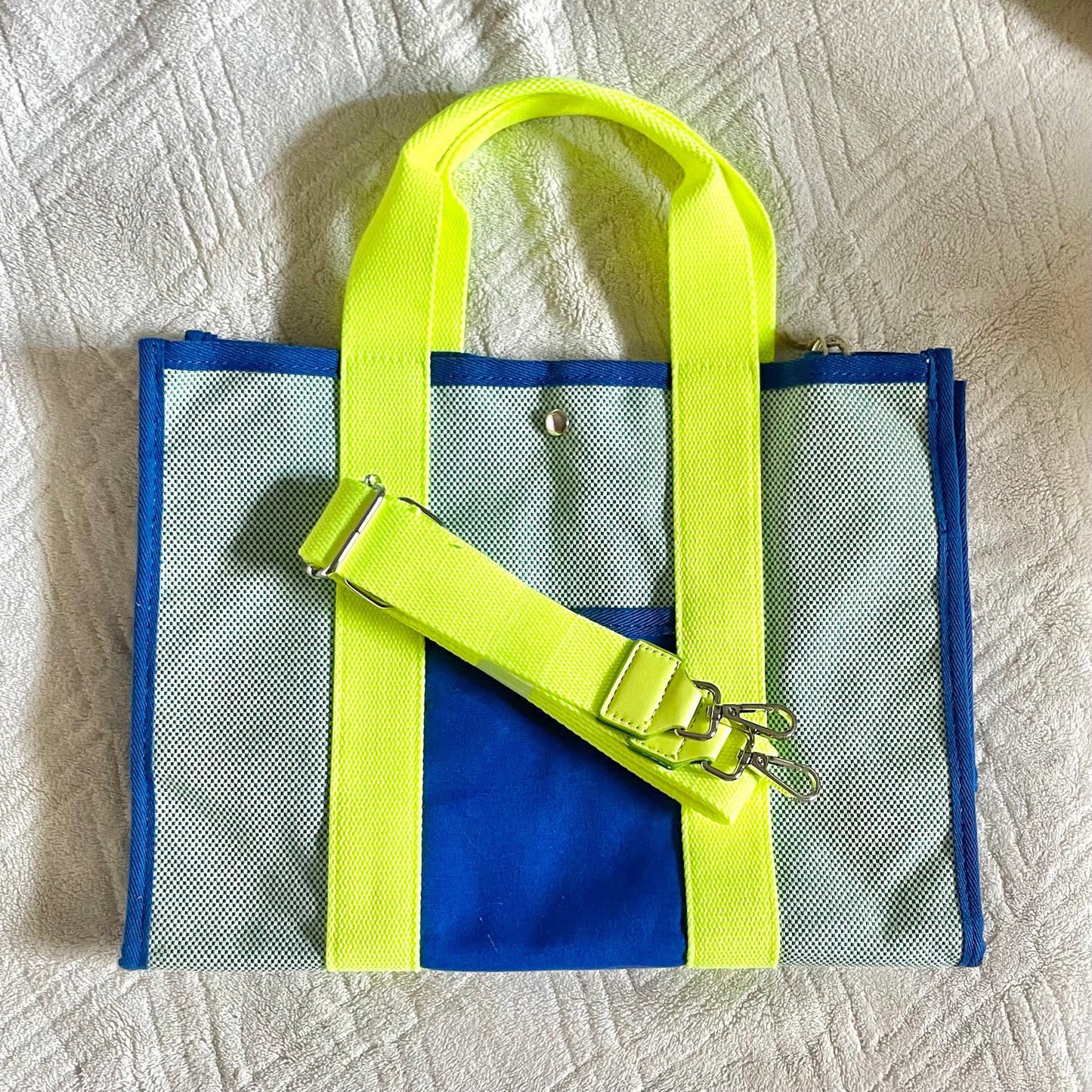 Large Tote Bag - Neon Green