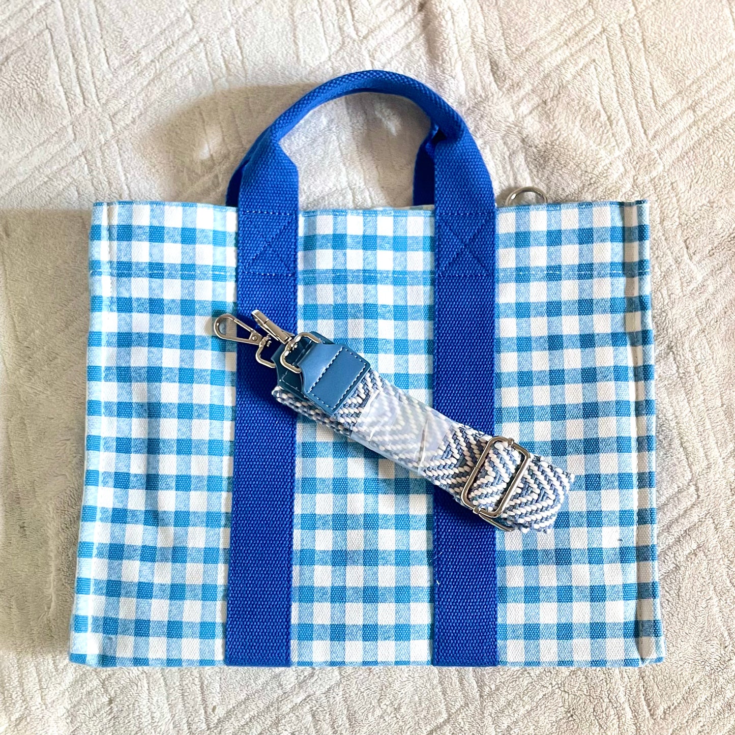 Large Tote Bag - Blue